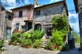 Anguillara is a small medieval town overlooking Bracciano Lake, Italy, Anguillara