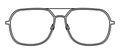 Angular Aviator frame glasses fashion accessory illustration. Sunglass front view for Men, women, unisex style, flat rim