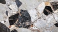 Angular Breccia Rock Sample with Embedded Clasts and Texture Detail Royalty Free Stock Photo
