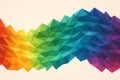 Low - Poly style colorful gradient geometric pattern, showcasing angular, vibrant shapes, Royalty Free Stock Photo