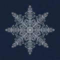 Angular projections, resembling a classic snowflake pattern found in Royalty Free Stock Photo