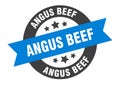 angus beef sign