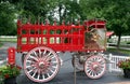 Anheuser Busch beer wagon Royalty Free Stock Photo