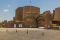 ANI, TURKEY - JULY 18, 2019: Arslan kapisi Gate of the ancient city Ani, Turk