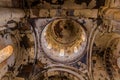 ANI, TURKEY - JULY 18, 2019: Interior of the Church of St Gregory of Tigran Honents in the ancient city Ani, Turk