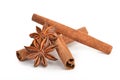 Anice and cinnamon Royalty Free Stock Photo