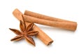 Anice and cinnamon Royalty Free Stock Photo