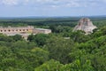 Anicent mayan pyramid Royalty Free Stock Photo