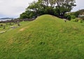 Anicent Scottish King Burial mound, Iona Abbey, Argyll and Bute, Scotland, U.K