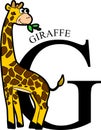 Animal Alphabet Giraffe