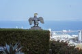 animal, architecture, art, attraction, background, bahai, bahai garden, bahai gardens, beautiful, bird, blue, building, city, Royalty Free Stock Photo