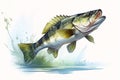 Animal_Bass_Fish_Watercolors_Illustration1_4