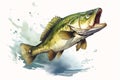 Animal_Bass_Fish_Watercolors_Illustration1_7