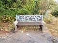 Animal bench or chair with fish and birds