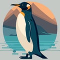animal bird common blue penguin