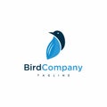 Animal bird logo vector graphic design Royalty Free Stock Photo