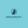 Animal bird logo vector graphic design Royalty Free Stock Photo