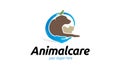 Animal Care Logo Royalty Free Stock Photo