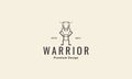 Animal cartoon ant warrior logo vector symbol icon design illustration Royalty Free Stock Photo