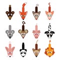 Animal cursors collection