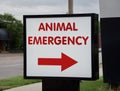 Animal Emergency and Pet Hospital Royalty Free Stock Photo