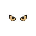 Animal eyes brown color icon. Elements of eyes multi colored icons. Premium quality graphic design icon