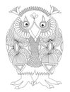 Animal fantasy personage, owl