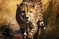 Safari hunter africa carnivore mammal nature predator animal wildlife leopard cheetah feline