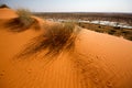 Australian Sand Dunes Royalty Free Stock Photo