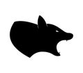 Animal head vector.Head icon animal vector.