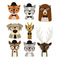 Animal hipster design