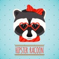 Animal hipster portrait Royalty Free Stock Photo