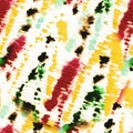 Animal Leather Print. Multicolor Tie Dye Repeat. Jungle Jaguar Pattern. Brown Modern Spots. Animal Fur Seamless Texture. African Royalty Free Stock Photo