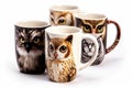 Animal Mugs Mugs with animal design