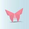 Animal origami vector craft illustration