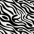 Animal pattern zebra seamless. African wildlife