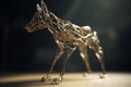 Animal poly sculpture creative. Generate Ai