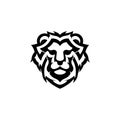 animal predator head for graphic logo lion