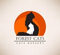 Animal rescue, veterinary, shop. Pets Logo