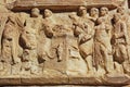 Animal Sacrifice Frieze, Leptis Magna, Libya Royalty Free Stock Photo