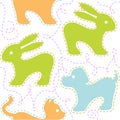 Animal seamless pattern