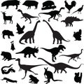 Animal silhouette vector