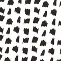 Animal skin print pattern, abstract brushes blacks spots decoration