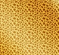 Animal skin seamless pattern. Leopard`s spotted fur imitation. Creative leopard rosettes background in gold foil pastel pink