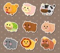 Animal stickers