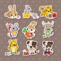 Animal stickers