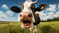 animal surprised cow