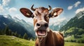 animal surprised cow