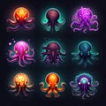 animal tentacles octopus ai generated