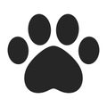 Pawprint symbol Footprint pet Sign